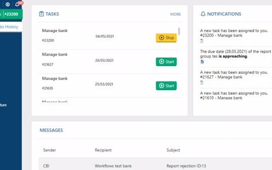 Systém BSRS - datová konsolidace a reporting bank